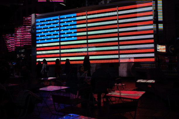 flags banner photography