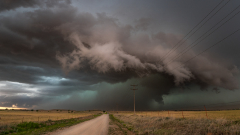 Storm near Duke, Ok