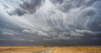 Dry storm clouds, Littlefield, TX